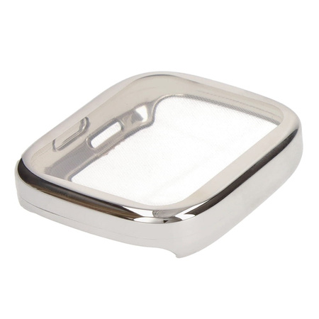 Etui Bizon Case Watch Felipe do Xiaomi Redmi Watch 3, srebrne