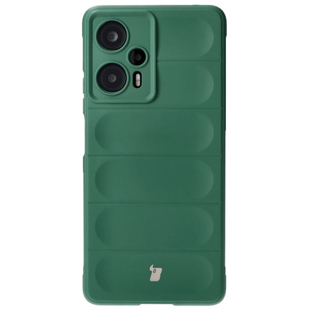 Pancerne etui Bizon Case Tur do Xiaomi Poco F5, ciemnozielone