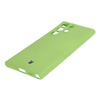Etui Bizon Case Silicone do Galaxy S22 Ultra, jasnozielone