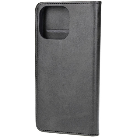 Etui z klapką Bizon Case Pocket do iPhone 16 Pro Max, czarne