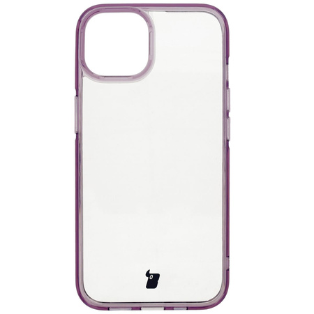 Etui Bizon Case Halo do iPhone 14 / 13, przezroczysto-niebieskie