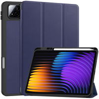 Etui z klapką Bizon Case Tab Lizard do Xiaomi Pad 7 / 7 Pro, granatowe