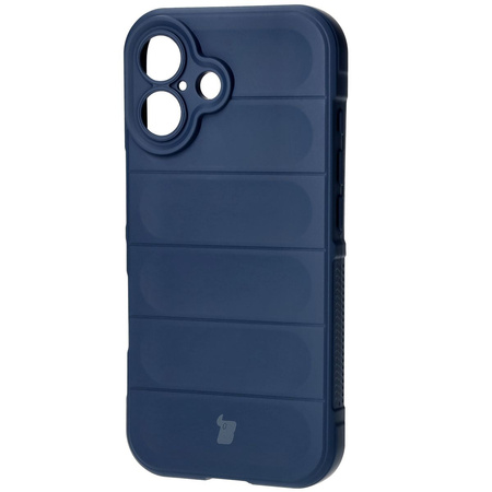 Pancerne etui Bizon Case Tur do iPhone 16, granatowe