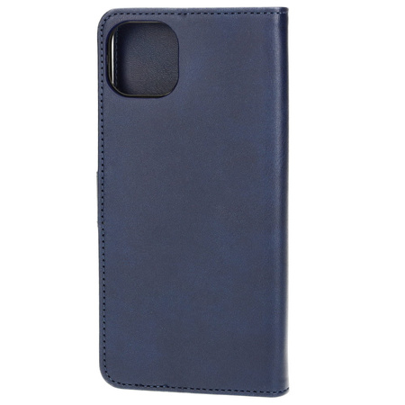 Etui z klapką Bizon Case Pocket do iPhone 14 Plus, granatowe