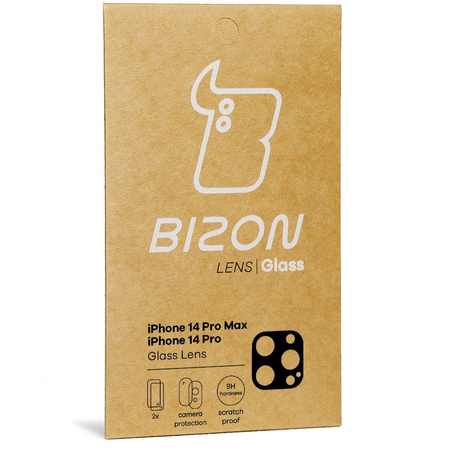 Szkło na aparat Bizon Glass Lens dla iPhone 14 Pro / 14 Pro Max, 2 sztuki