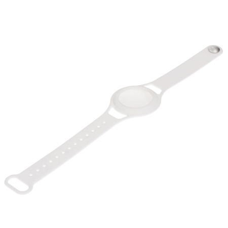 Etui Bizon Case Locator Child do Apple AirTag, białe