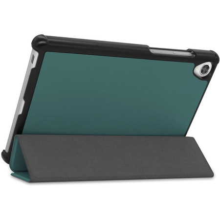 Etui Bizon Case Tab Croc do Lenovo Tab M8 Gen 3, ciemnozielone