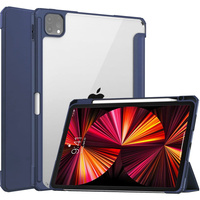 Etui Bizon Case Tab Clear Matt do Apple iPad Pro 11 2022/2021/2020/2018, granatowe