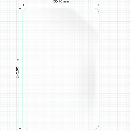 Folia imitująca papier Bizon Film Tab Papirus do Galaxy Tab S6 Lite 2024/2022/2020, 2 sztuki