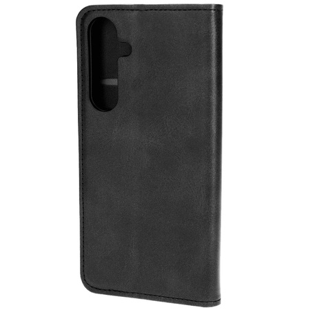 Etui z klapką Bizon Case Pocket Pro do Galaxy S24 Plus, czarne