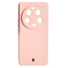 Etui Bizon Case Silicone Sq do Xiaomi 13 Ultra, jasnoróżowe
