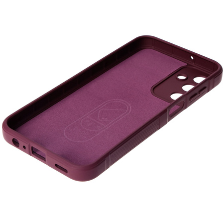 Pancerne etui Bizon Case Tur do Galaxy M15 5G, burgundowe