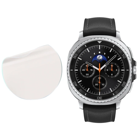 Folia matowa Bizon Glass Watch Film Sun Duo do Galaxy Watch 8 Classic 46 mm, 2 sztuki