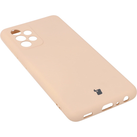 Etui Bizon Case Silicone do Galaxy A52s 5G, A52 5G, A52 4G, jasnoróżowe