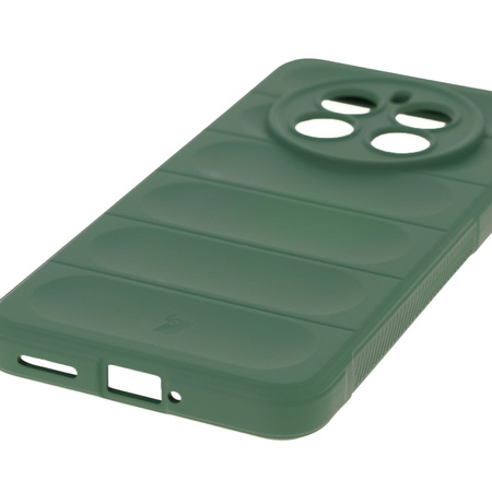 Pancerne etui Bizon Case Tur do Realme 12+, ciemnozielone