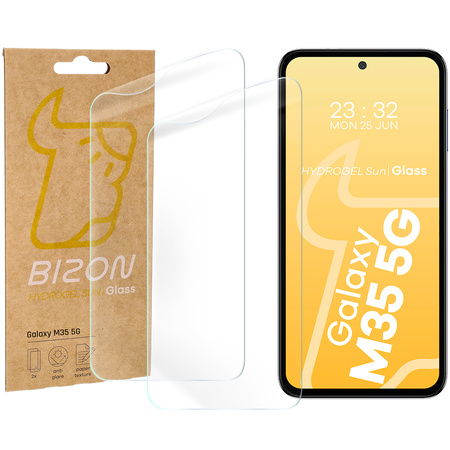 Folia matowa Bizon Glass Film Sun Duo do Galaxy M35 5G, 2 sztuki