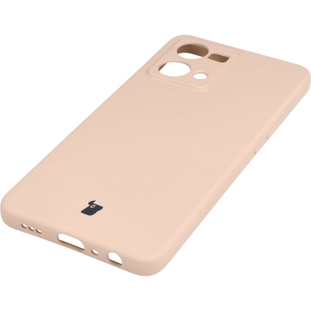 Etui Bizon Case Silicone do OPPO Reno 7 4G, jasnoróżowe