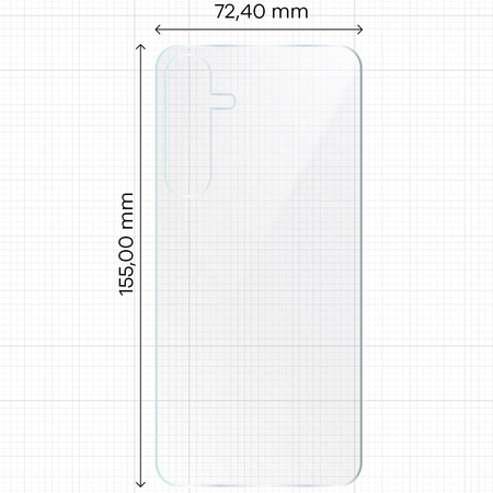 Folia hydrożelowa na tył Bizon Glass Hydrogel Back Duo, Galaxy S24 Plus, 2 sztuki