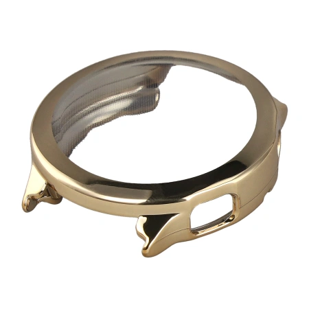 Etui z osłoną ekranu Bizon Case Watch Felipe do Garmin Venu 4 41 mm, złote