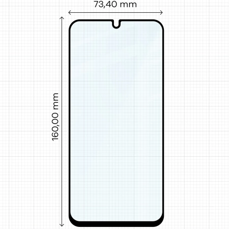 Szkło hartowane Bizon Glass Edge 2 do Galaxy A16 / A17 5G / A26 5G, czarna ramka