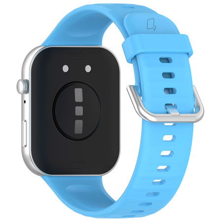 Pasek Bizon Strap Watch Silicone Pro SR do Huawei Watch Fit 3, błękitny