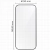 Szkło hartowane z ramką do łatwej aplikacji Bizon Glass Aplikator do iPhone 17 Pro, 2 sztuki