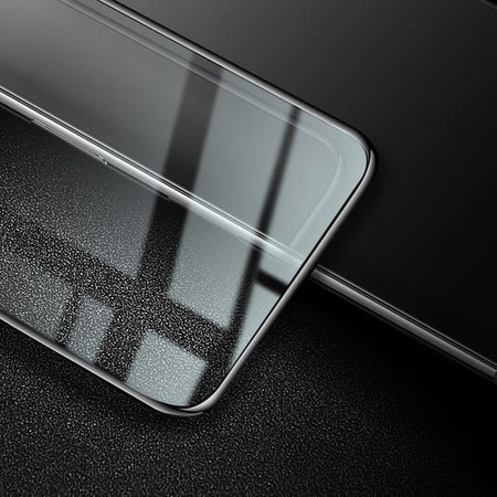 Szkło hartowane Bizon Glass Edge - 2 sztuki + ochrona na obiektyw, Galaxy A53, czarne