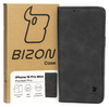 Etui z klapką Bizon Case Pocket Pro do iPhone 15 Pro Max, czarne