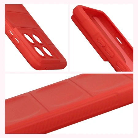 Pancerne etui Bizon Case Tur do Motorola Edge 70, czerwone