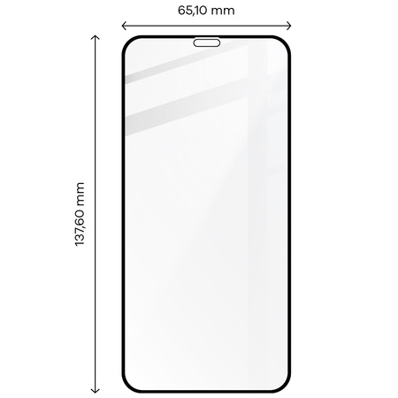 2x Szkło + szybka na aparat Bizon Edge Pack do iPhone 11 Pro