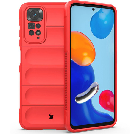 Pancerne etui Bizon Case Tur do Xiaomi Redmi Note 11 / 11S 4G, czerwone