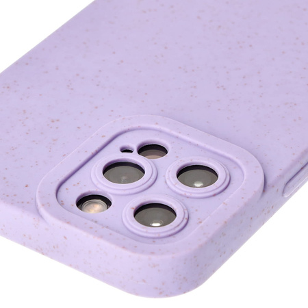 Ekologiczne etui Bizon Bio-Case do iPhone 12 Pro Max, fioletowe