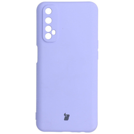 Etui Bizon Case Silicone do Realme 7, jasnofioletowe