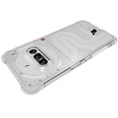 Elastyczne etui + 2x szkło hartowane Bizon Case Clear Pack do Nothing Phone (3a)