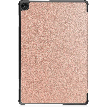 Etui Bizon Case Tab Croc do Lenovo Tab M10, różowozłote