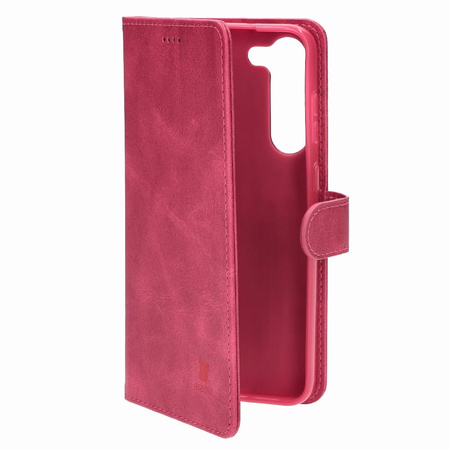 Etui Bizon Case Wallet do Galaxy S23 Plus, różowe