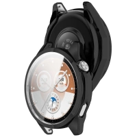 Etui z osłoną ekranu Bizon Case Watch Felipe do Huawei Watch GT6 46 mm, czarne