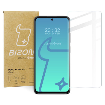 Szkło hartowane Bizon Glass Clear do Xiaomi Poco X4 Pro 5G