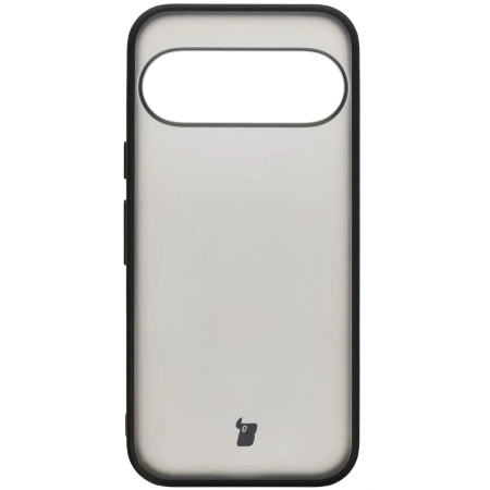 Etui Bizon Case Angelo do Pixel 10 / 10 Pro, półprzezroczyste z czarną ramką