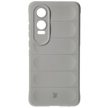Pancerne etui Bizon Case Tur do OnePlus Nord CE4 Lite 5G, jasnoszare