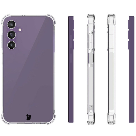Elastyczne etui Bizon Case Salpa do Galaxy A25 5G, przezroczyste