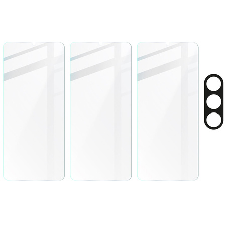 3x Szkło + szybka na aparat BIZON Clear 2 Pack do Galaxy A05s
