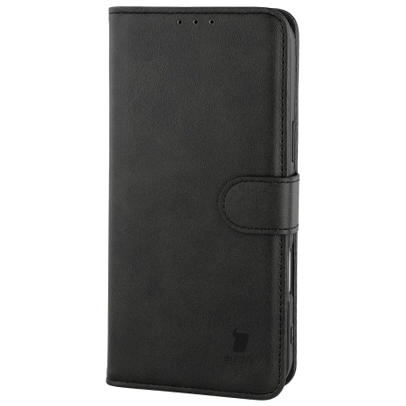 Etui z klapką Bizon Case Pocket do iPhone 17 Pro Max, czarne