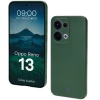 Etui Bizon Case Łupka do Oppo Reno13, zielone