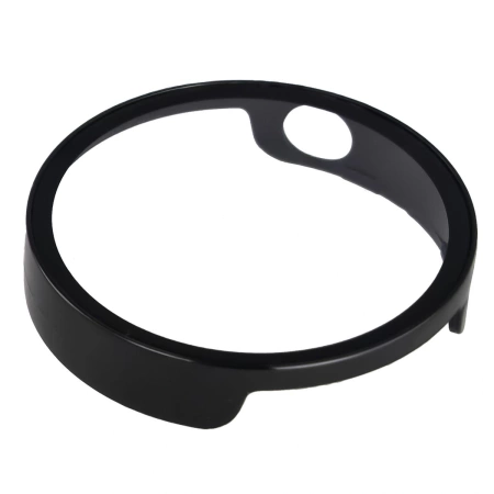 Etui ze szkłem do zegarka Bizon Case Watch Adamo do Xiaomi Watch S4 41 mm, czarne