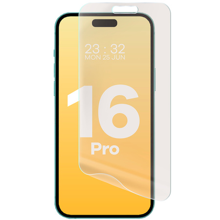 Folia matowa Bizon Glass Hydrogel Sun do iPhone 16 Pro, 2 sztuki