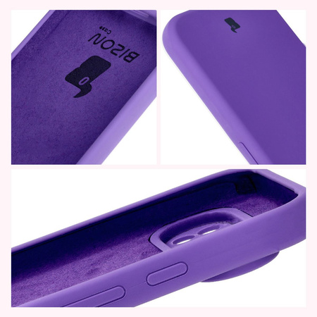 Silikonowe etui Bizon Soft Case do Google Pixel 9 Pro, fioletowe