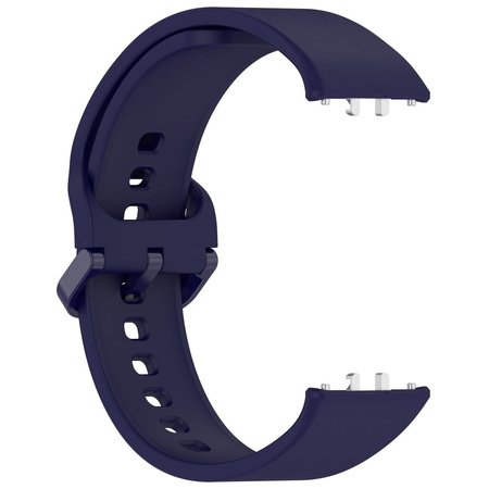 Pasek Bizon Strap Watch Silicone do Galaxy Fit 3, granatowy