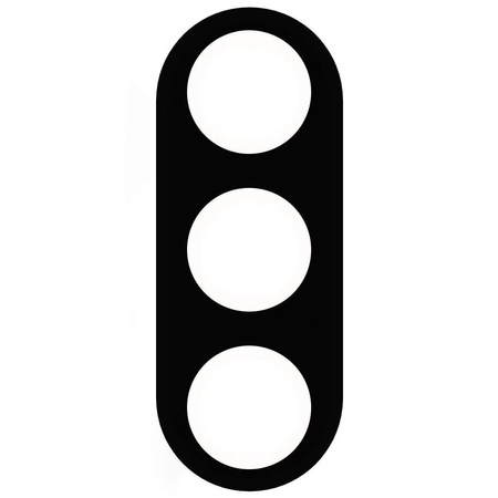 Szkło na aparat Bizon Glass Silk Lens dla Moto G51 5G, 2 sztuki