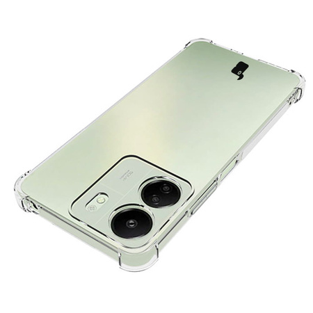 Etui Bizon Case Clear Pack do Redmi 13C / Poco C65, przezroczyste